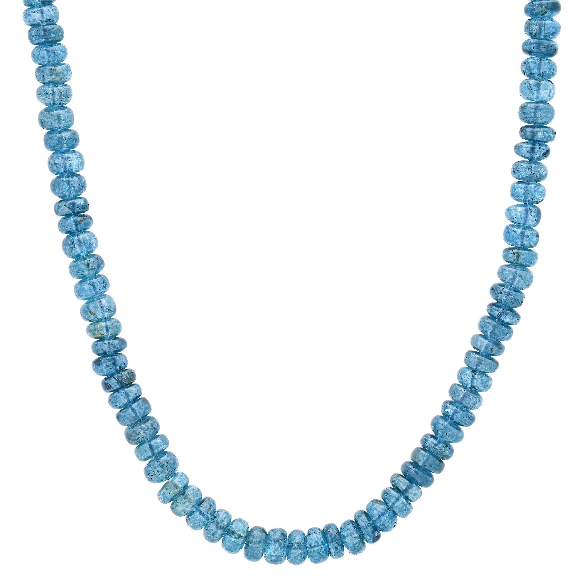 Beaded Blue Topaz Necklace