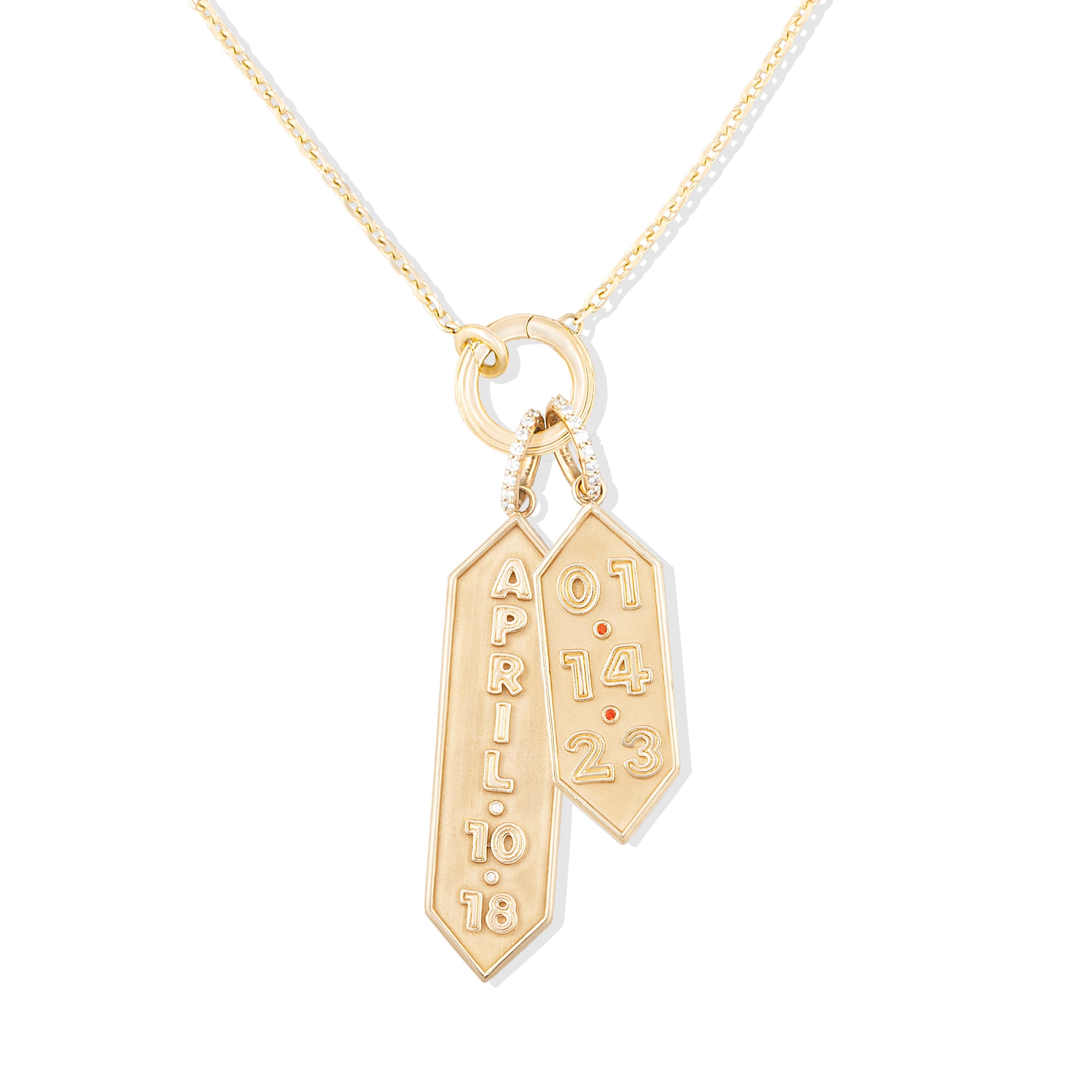 Family Heirloom Charm Holder Chain Necklace