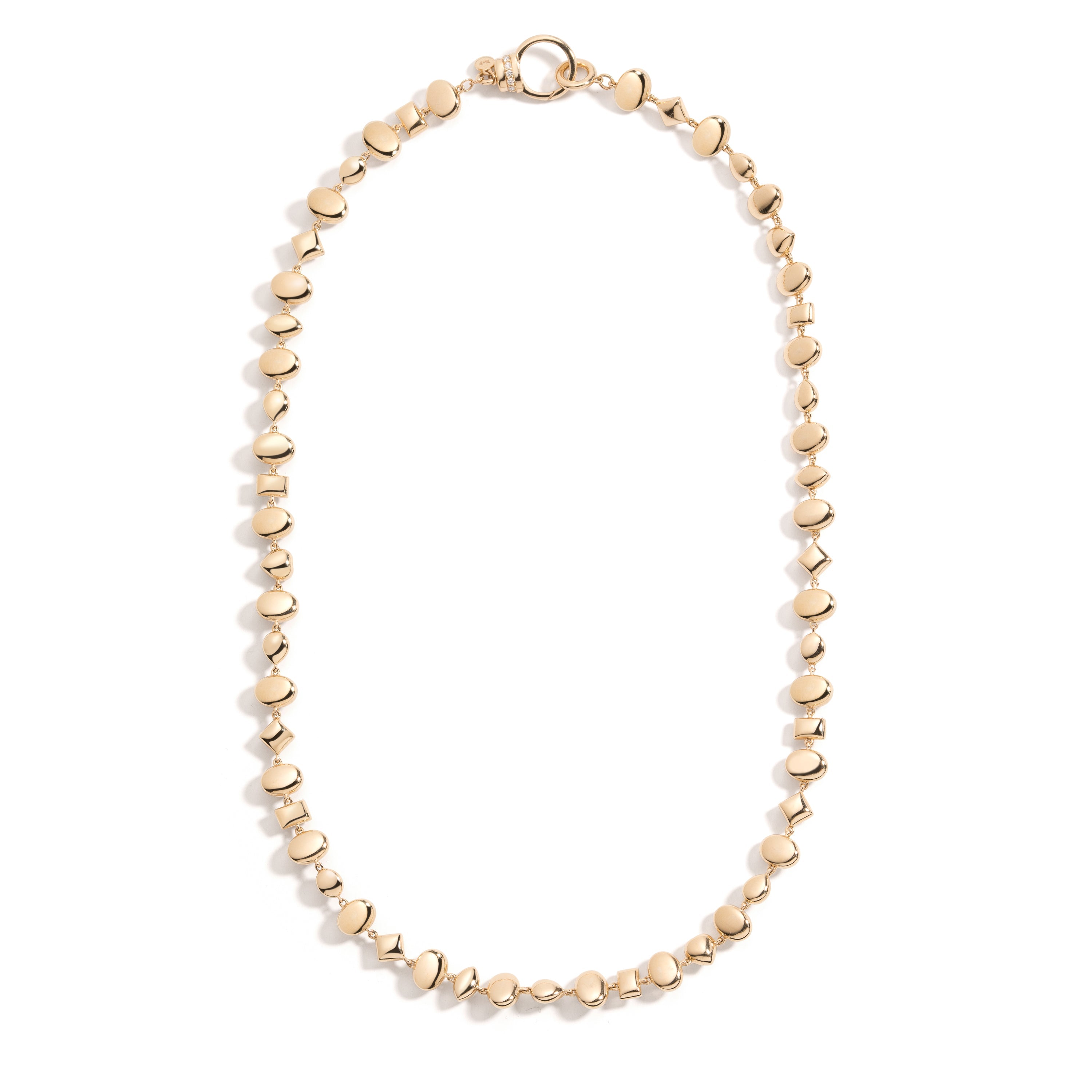 Opal & Gemstone Bezel Confetti Necklace