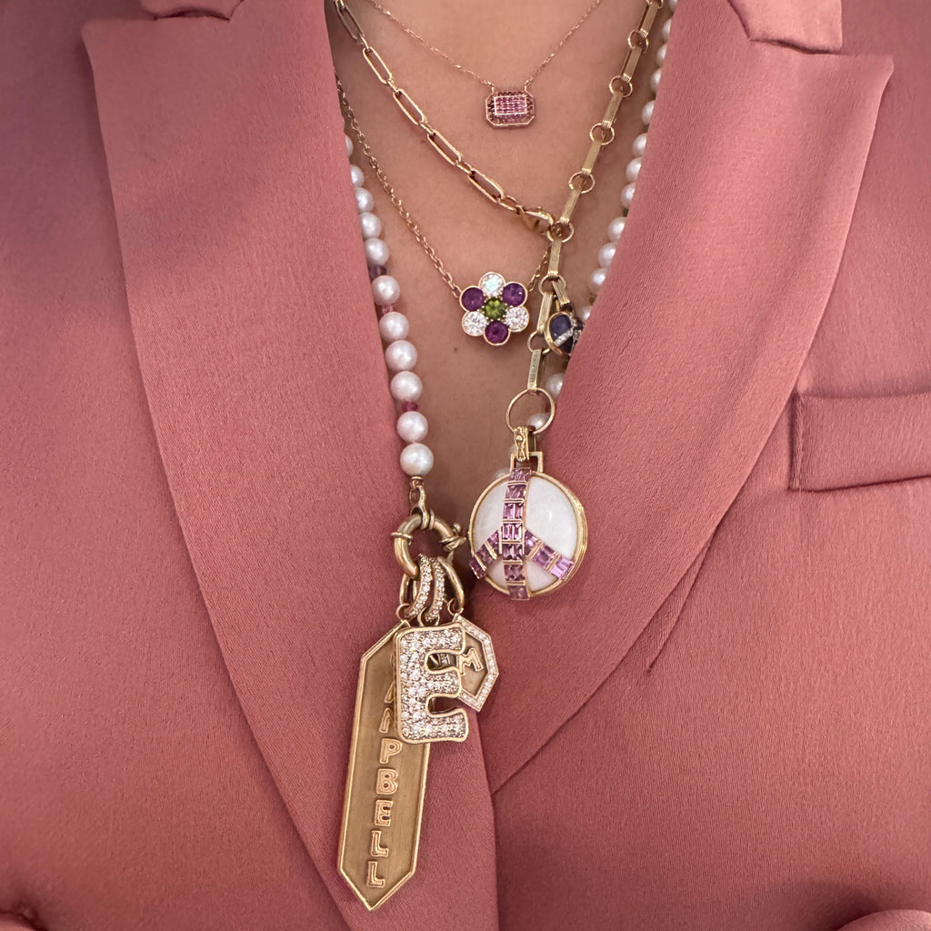 Family Blooms Pendant Flower Necklace