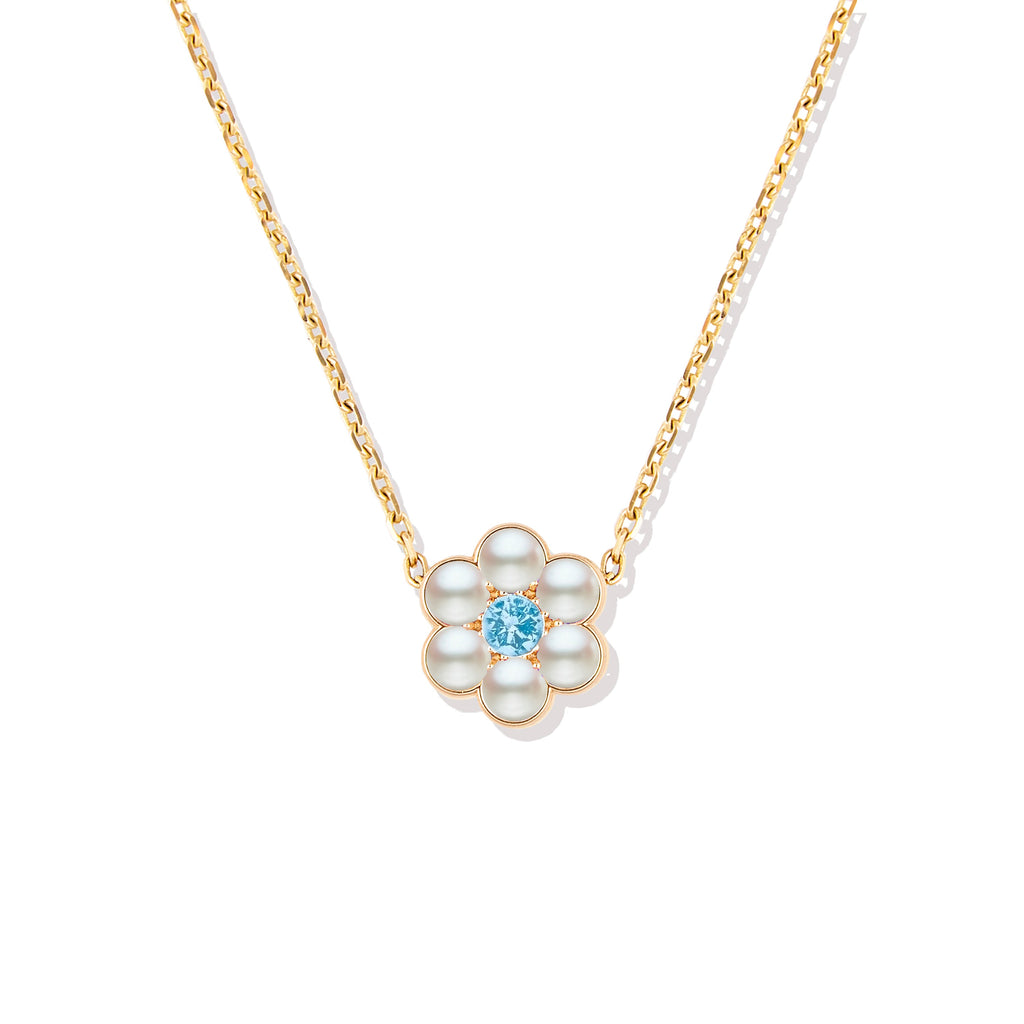 Family Blooms Pendant Flower Necklace