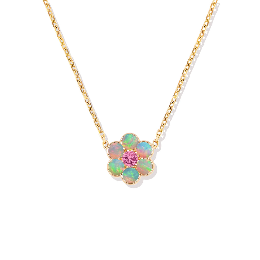 Family Blooms Pendant Flower Necklace
