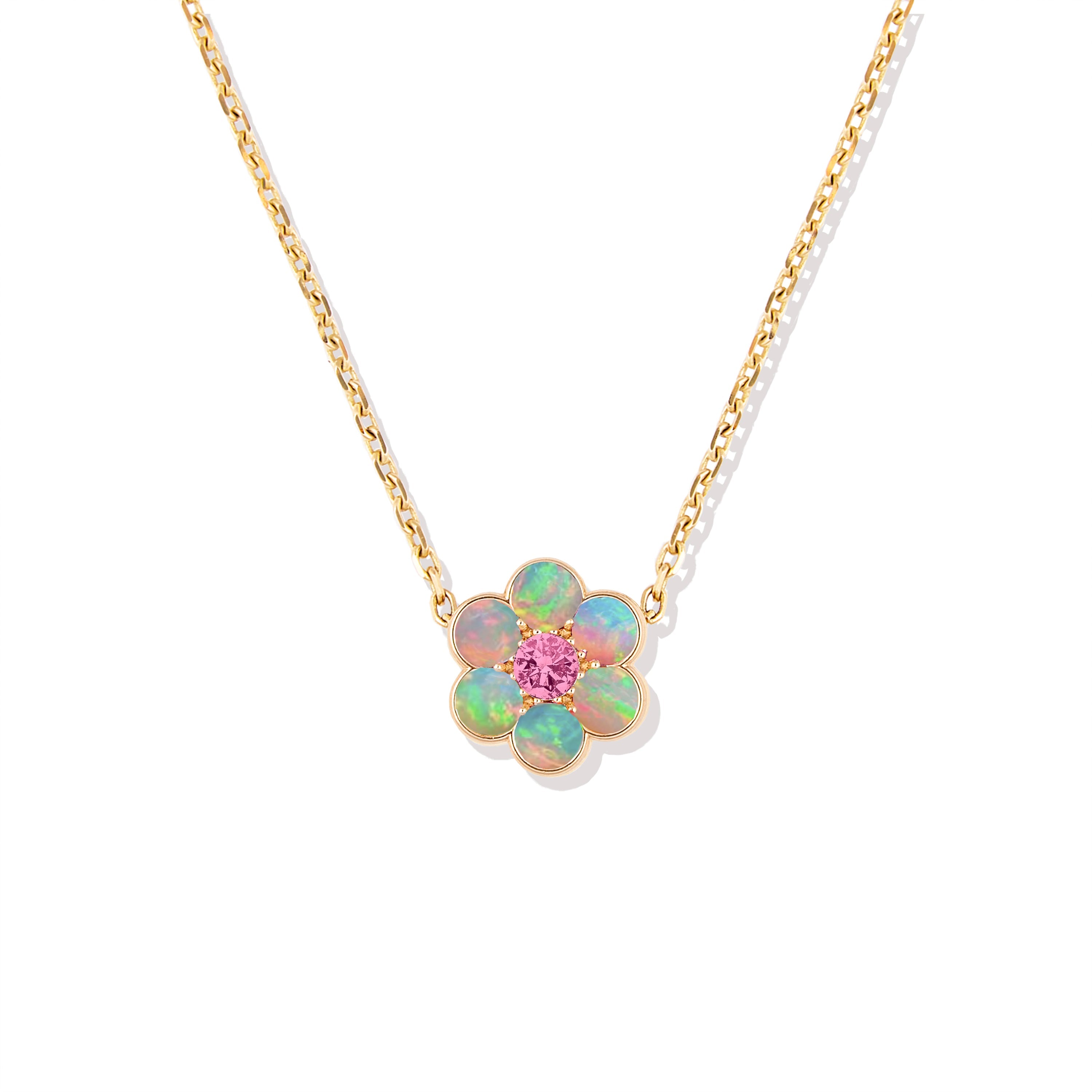 Family Blooms Pendant Flower Necklace