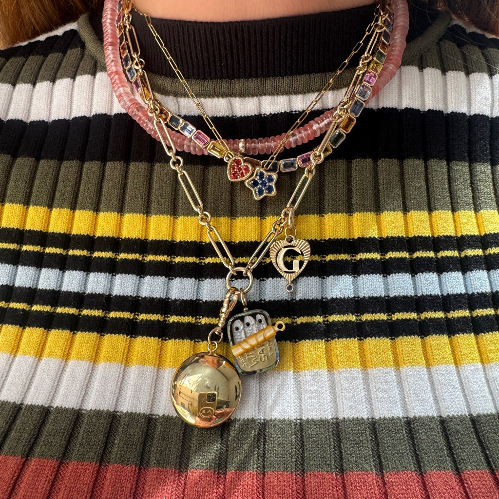 2.1mm Small Paperclip Chain Necklace