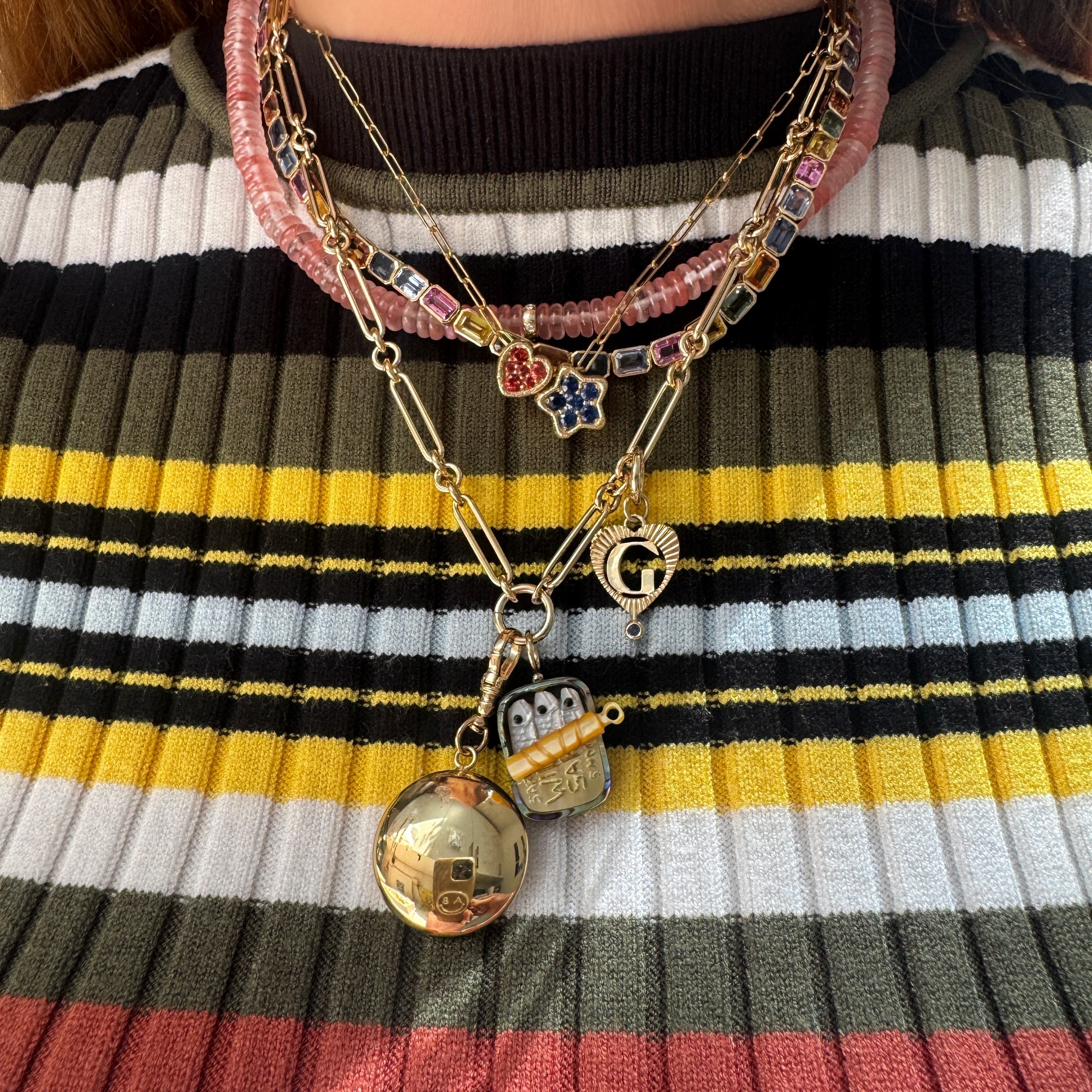 2.1mm Small Paperclip Chain Necklace