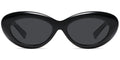 Amy Polarized Sunglasses- Black