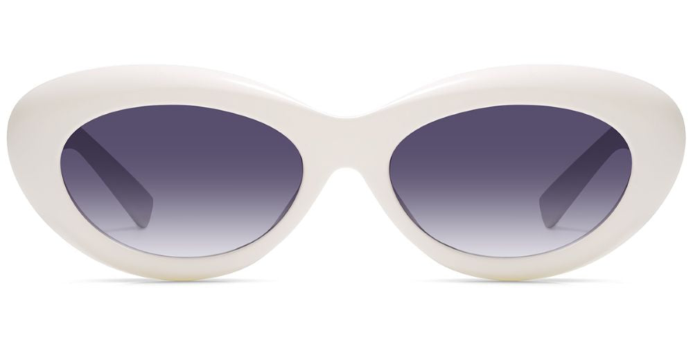 Amy Polarized Sunglasses- White