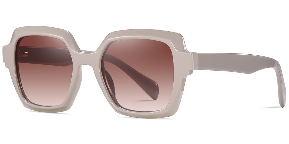 Cheryl Polarized Sunglasses- White