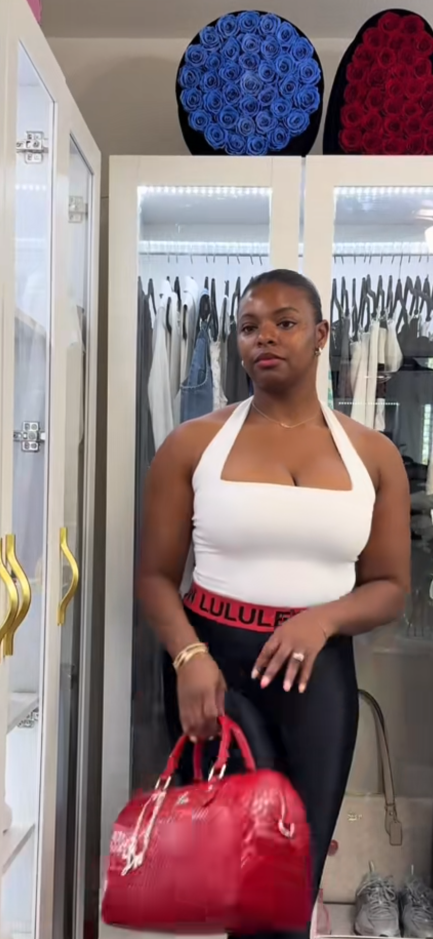 Jasmine Duffle - Red