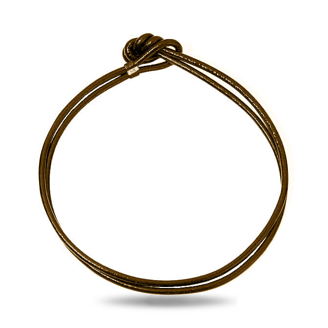 Double Italian Napa Torque Necklace