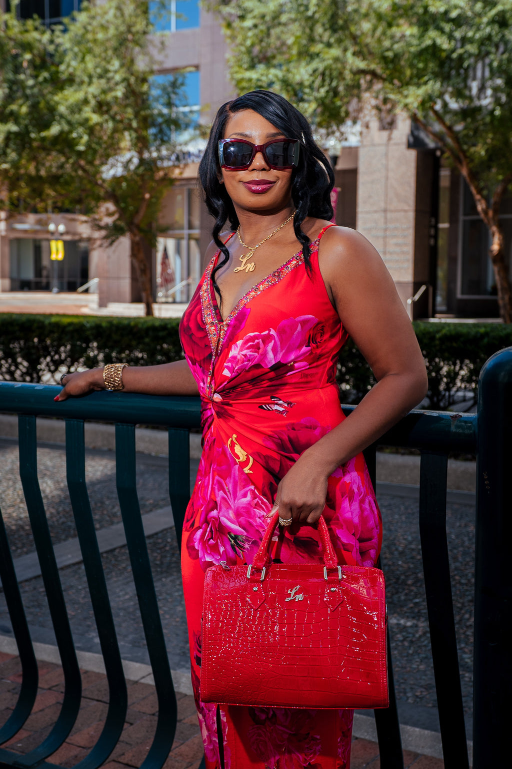 Jasmine Duffle - Red