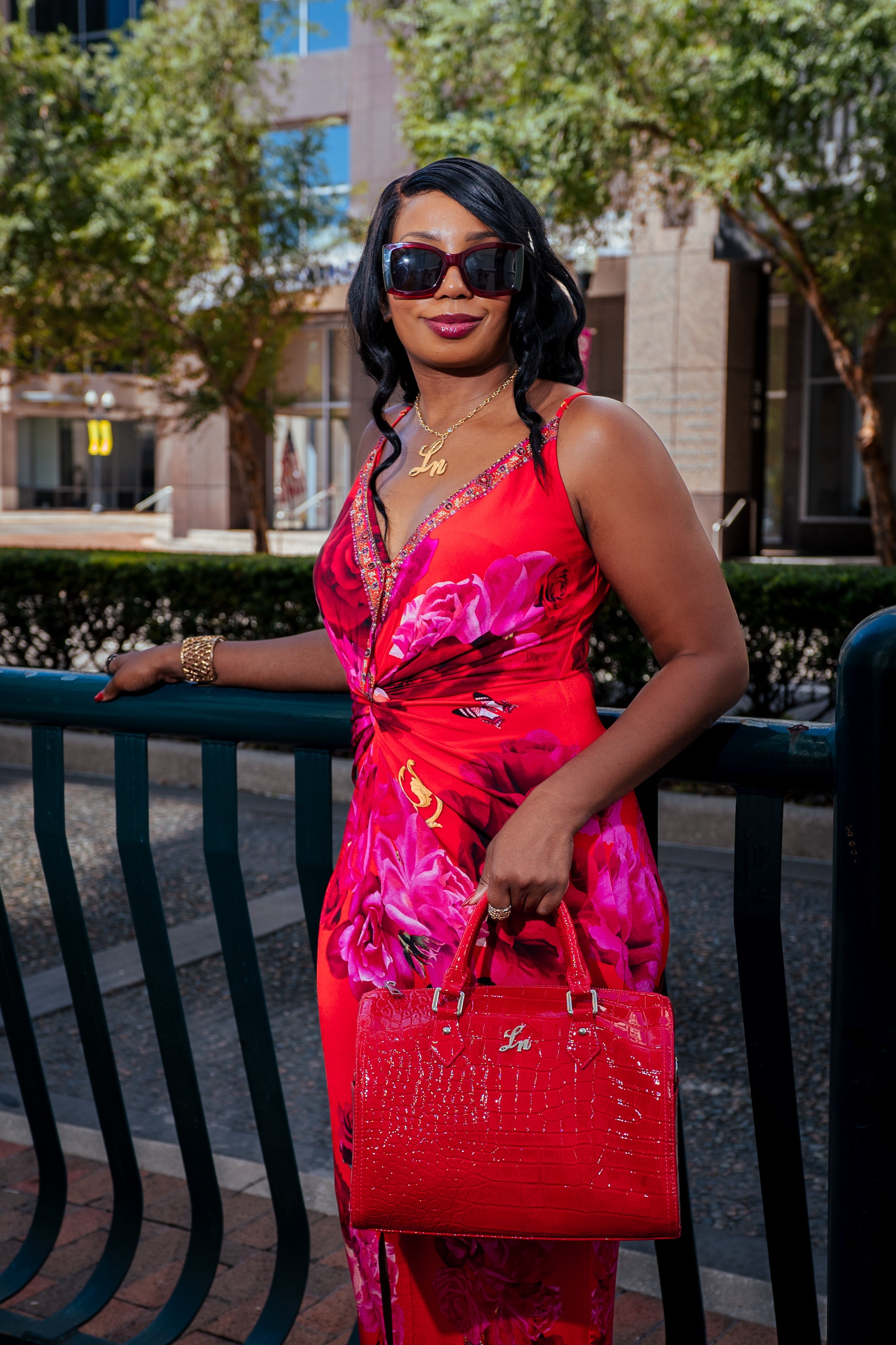 Jasmine Duffle - Red