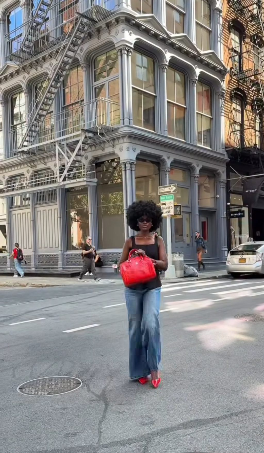 Jasmine Duffle - Red