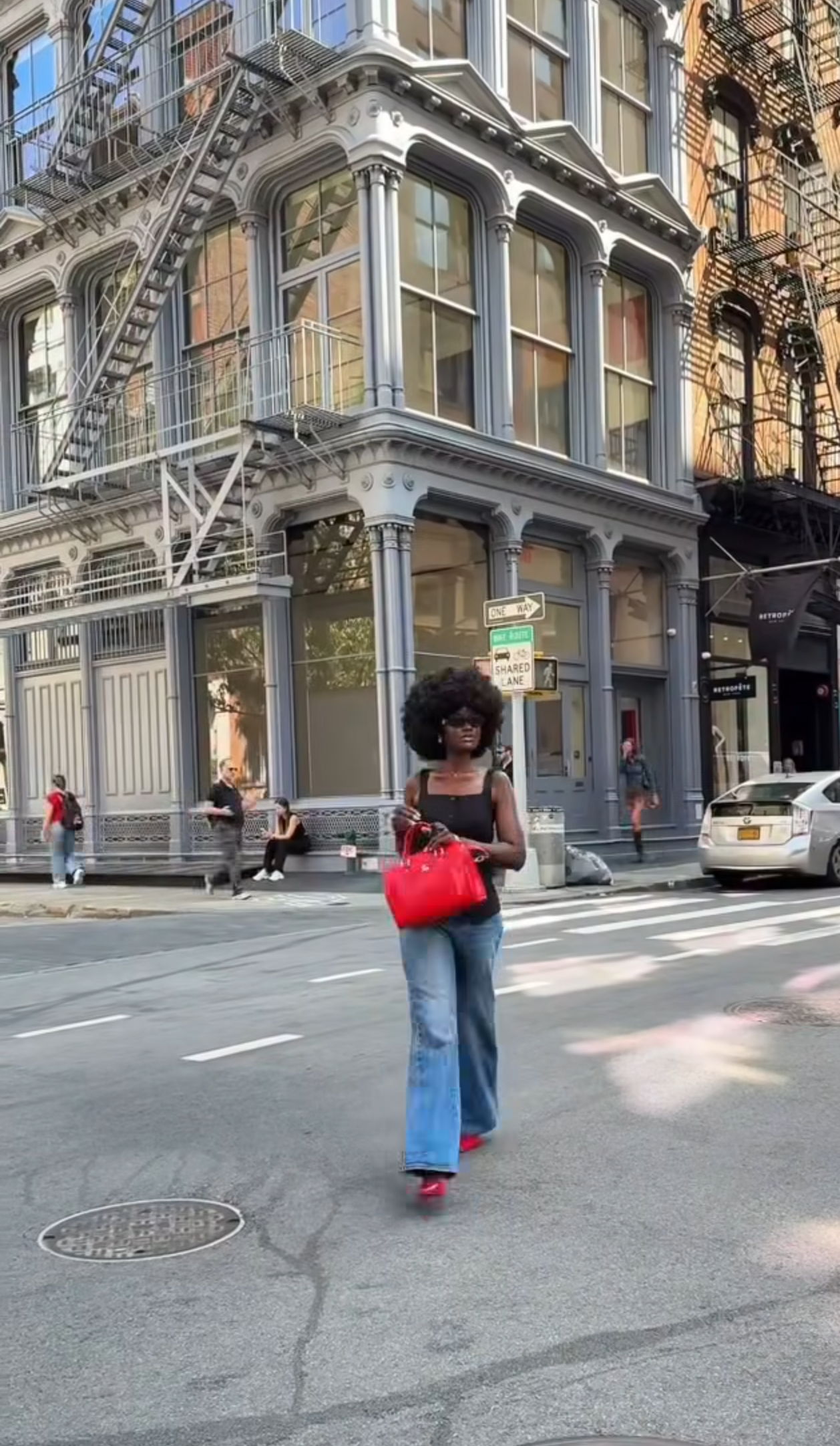 Jasmine Duffle - Red